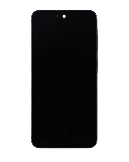 OLED Assembly With Frame Compatible For Samsung Galaxy A55 (A556 / 2024) (Refurbished) (Navy)
