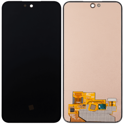 OLED Assembly Without Frame Compatible For Samsung Galaxy A55 (A556 / 2024) (Refurbished) (All Colors)