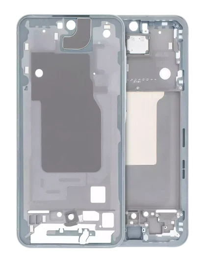Mid-Frame Housing Compatible For Samsung Galaxy A55 5G (A556 / 2024) (Iceblue)