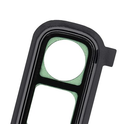 Back Camera Lens With Cover Bezel Ring Compatible For Samsung Galaxy Fold 4G / 5G (Cosmos Black)