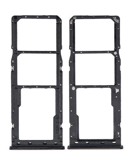 Dual Sim Card Tray Compatible For Samsung Galaxy M30 (M305 / 2019) (Black)