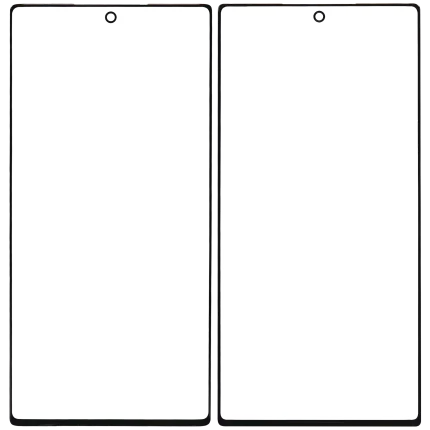 2 in 1 Front Glass With OCA Pre-Installed Compatible For Samsung Galaxy Note 10 Plus