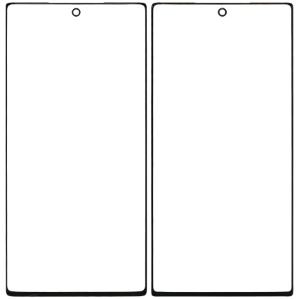 2 in 1 Front Glass With OCA Pre-Installed Compatible For Samsung Galaxy Note 10