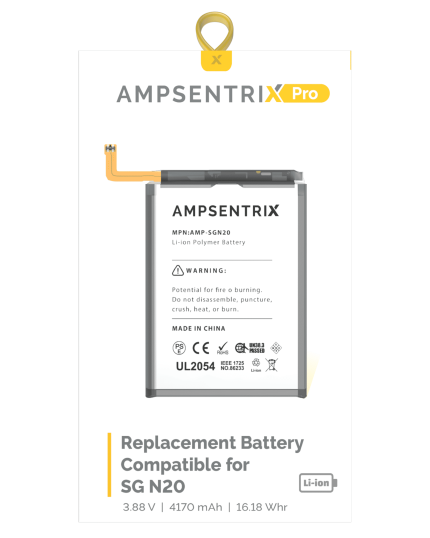 Replacement Battery Compatible For Samsung Galaxy Note 20 (EzeePro Pro)