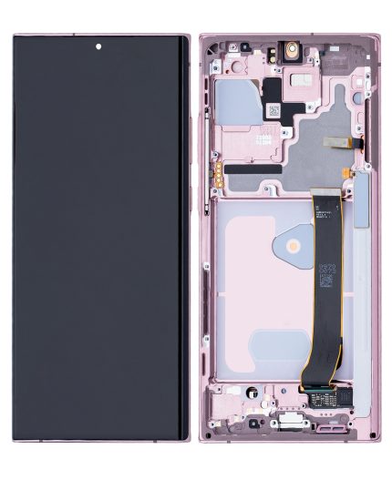 OLED Assembly With Frame Compatible For Samsung Galaxy Note 20 Ultra 5G (Refurbished) (Mystic Bronze)