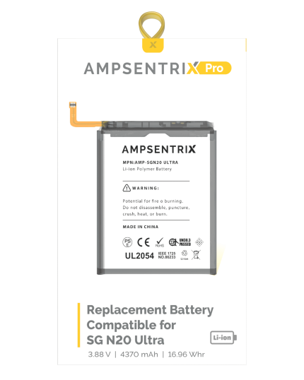 Replacement Battery Compatible For Samsung Galaxy Note 20 Ultra (EzeePro Pro)