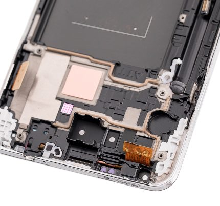 OLED Assembly With Frame Compatible For Samsung Galaxy Note 3 (Refurbished) (AT&T / T-Mobile) (White)