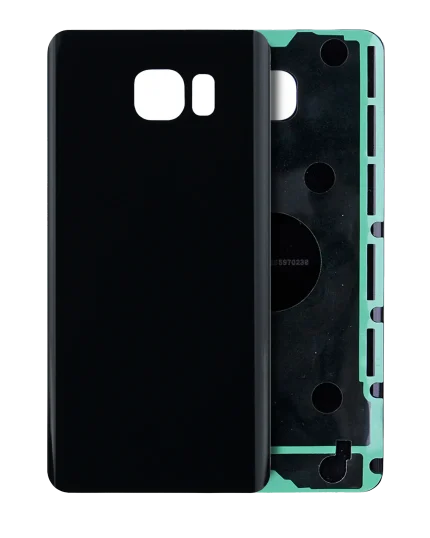 Back Cover Glass Compatible For Samsung Galaxy Note 5 (Service Pack) (Black Sapphire)