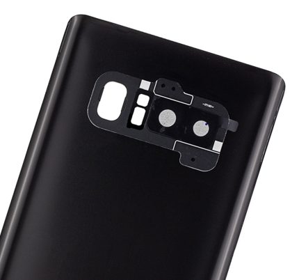 Back Cover Glass With Camera Lens Compatible For Samsung Galaxy Note 8 (Service Pack) (Orchid Gray)