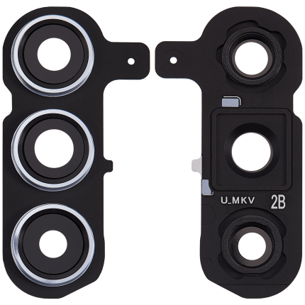 Back Camera Lens With Cover Bezel Ring Compatible For Samsung Galaxy S24 Plus 5G (Sapphire Blue)