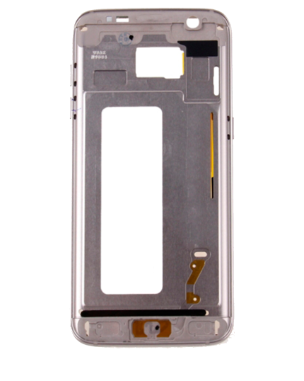Mid-Frame Housing Compatible For Samsung Galaxy S7 (With Small Parts) (Gold)