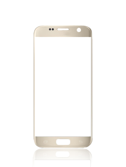 Front Glass Compatible For Samsung Galaxy S7 (Gold Platinum)