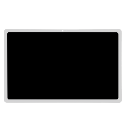 LCD Assembly Without Frame Compatible For Samsung Galaxy Tab A7 10.4" (T500 / T505 / 2020) (Refurbished) (White)