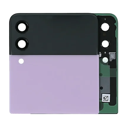 Outer OLED Assembly Compatible For Samsung Galaxy Z Flip 3 5G (US & International) (Used OEM Pull: Grade A/B) (Lavender)