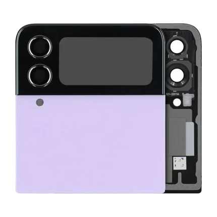 Outer OLED Assembly Compatible For Samsung Galaxy Z Flip 4 5G (US & International) (Service Pack) (Bora Purple)