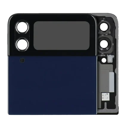 Outer OLED Assembly Compatible For Samsung Galaxy Z Flip 4 5G (US & International) (Service Pack) (Navy)