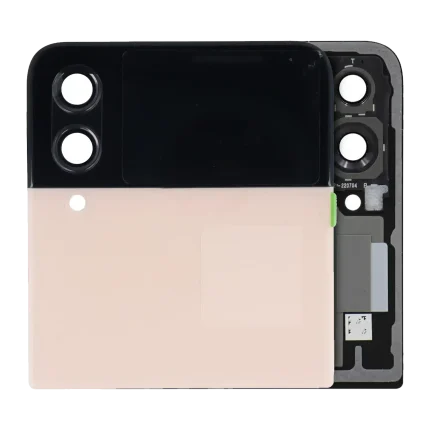 Outer OLED Assembly Compatible For Samsung Galaxy Z Flip 4 5G (US & International) (Service Pack) (Pink Gold)