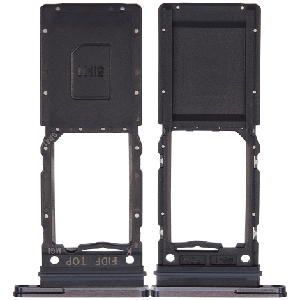 Single Sim Card Tray Compatible For Samsung Galaxy Z Fold 5 (F946) (Phantom Black)