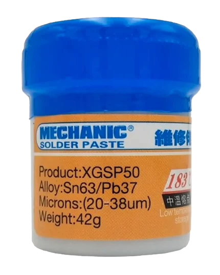 Medium Temperature Solder Paste (XG-50) (Mechanic )