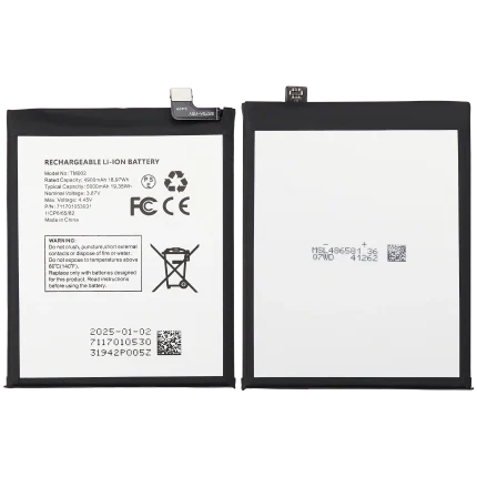 Replacement Battery Compatible For T-Mobile Revvl 7 (TM002) / Revvl 7 Pro / T Phone 2 Pro 5G