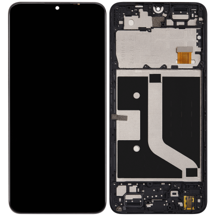 LCD Assembly With Frame Compatible For TCL 40T (Refurbished) (All Colors)