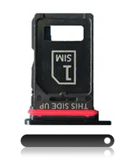 Single Sim Card Tray Compatible For Motorola Thinkphone (XT2309 / 2023) (Genuine OEM) (Carbon Black)
