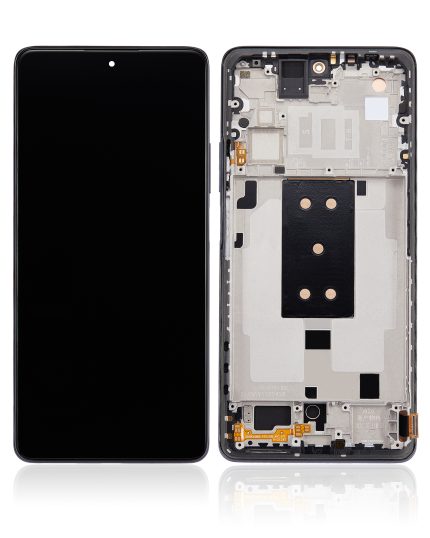 OLED Assembly With Frame Compatible For Xiaomi 11T / 11T Pro (Refurbished) (Meteorite Gray)