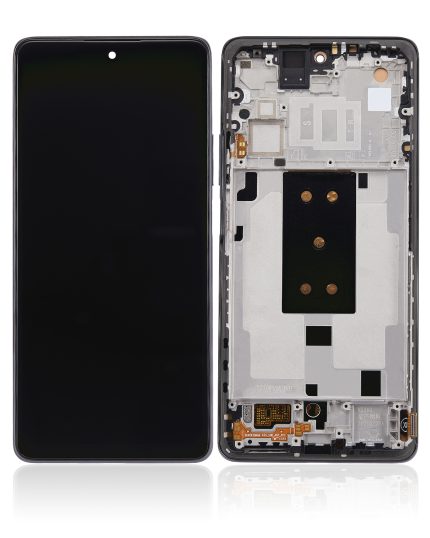 LCD Assembly With Frame Compatible For Xiaomi 11T Pro (Aftermarket: Incell) (Meteorite Gray)
