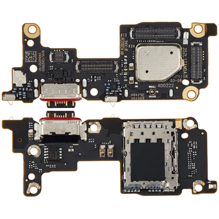 Charging Port Board With Sim Card Reader Compatible For Xiaomi 12T / 12T Pro (Premium)
