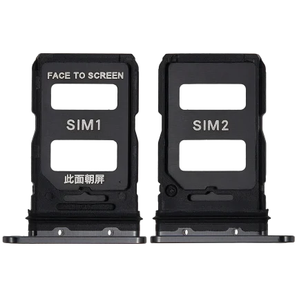 Sim Card Tray Compatible For Xiaomi Civi 1S (Black)