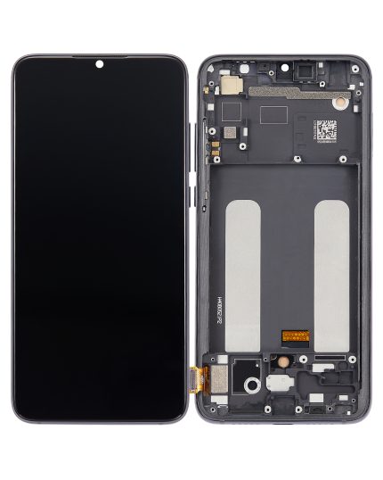 LCD Assembly With Frame Compatible For Xiaomi Mi 9 Lite (Aftermarket: Incell) (Onyx Gray)