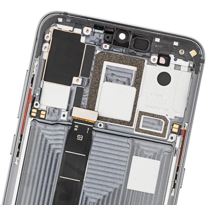 OLED Assembly With Frame Compatible For Xiaomi Mi 9 (Refurbished) (Piano Black)