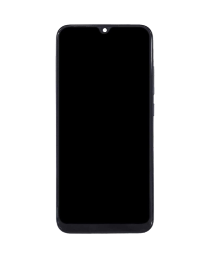OLED Assembly With Frame Compatible For Xiaomi Mi A3 (Refurbished) (Silver)
