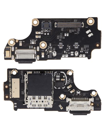 Charging Port Board With Sim Card Reader Compatible For Xiaomi Poco F2 Pro (Aftermarket Plus)