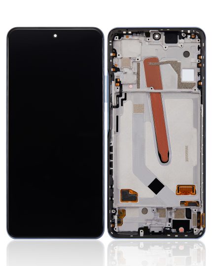 OLED Assembly With Frame Compatible For Xiaomi Poco F3 / Redmi K40 (Refurbished) (Deep Ocean Blue)