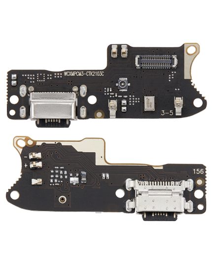 Charging Port With Board Compatible For Xiaomi Poco M3 (Aftermarket Plus)