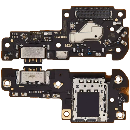 Charging Port With PCB Board Compatible For Xiaomi Redmi Note 12 Pro Speed / Xiaomi Poco X5 Pro 5G