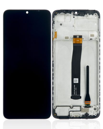 LCD Assembly With Frame Compatible For Xiaomi Redmi 10C (Refurbished) (All Colors)
