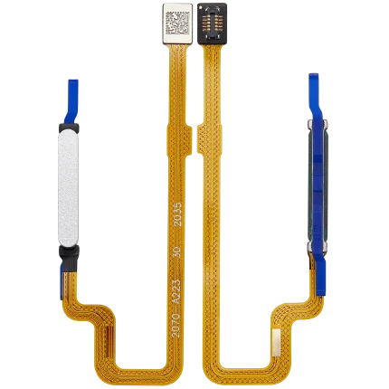 Fingerprint Reader With Flex Cable Compatible For Xiaomi Redmi 10 5G (Chrome Silver)