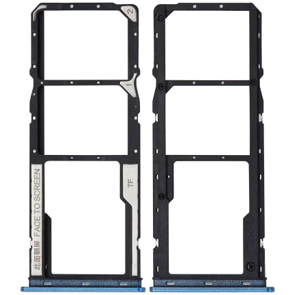 Sim Card Tray Compatible For Xiaomi Redmi 10C (Ocean Blue)