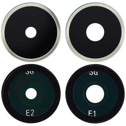 Back Camera Lens (Glass Only) Compatible For Xiaomi Redmi 14C (2 Piece Set) (Sage Green)