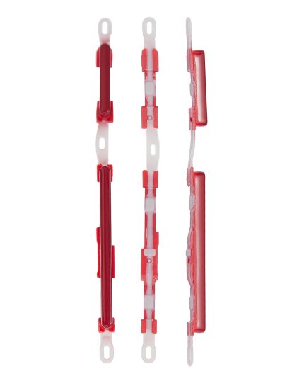 Hard Buttons (Power / Volume) Compatible For Xiaomi Redmi 8 (Ruby Red)