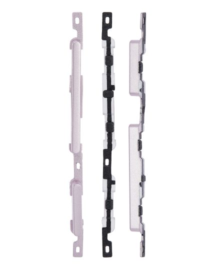 Hard Buttons (Power / Volume) Compatible For Xiaomi Redmi 9 (Pink)