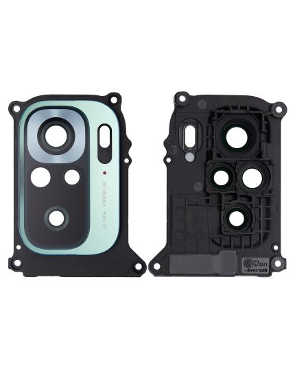 Back Camera Lens With Bracket / Bezel Compatible For Xiaomi Redmi Note 10S (Green)