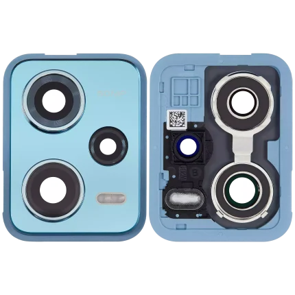 Back Camera Lens With Bracket / Bezel Compatible For Xiaomi Redmi Note 12 Pro 5G (Blue)