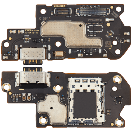 Charging Port Board With Sim Card Reader Compatible For Xiaomi Redmi Note 12 Pro+