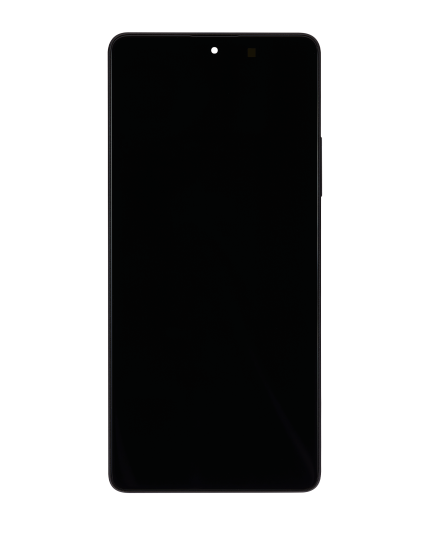 OLED Assembly With Frame Compatible For Xiaomi Redmi Note 13 5G (Refurbished) (Black)