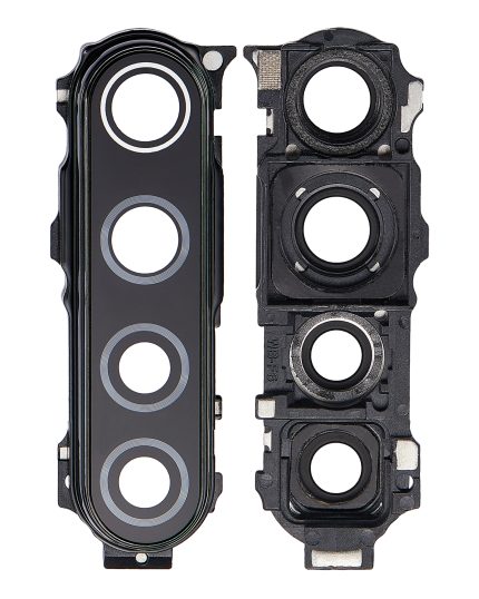 Back Camera Lens With Bracket / Bezel Compatible For Xiaomi Redmi Note 8T (Space Black)