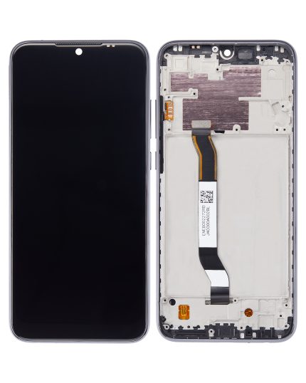 LCD Assembly With Frame Compatible For Xiaomi Redmi Note 8T (Refurbished) (Moonshadow Gray)