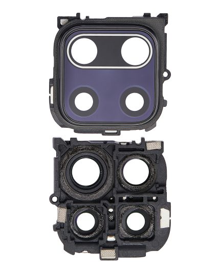 Back Camera Lens With Bracket / Bezel Compatible For Xiaomi Redmi Note 9 Pro (All Colors)